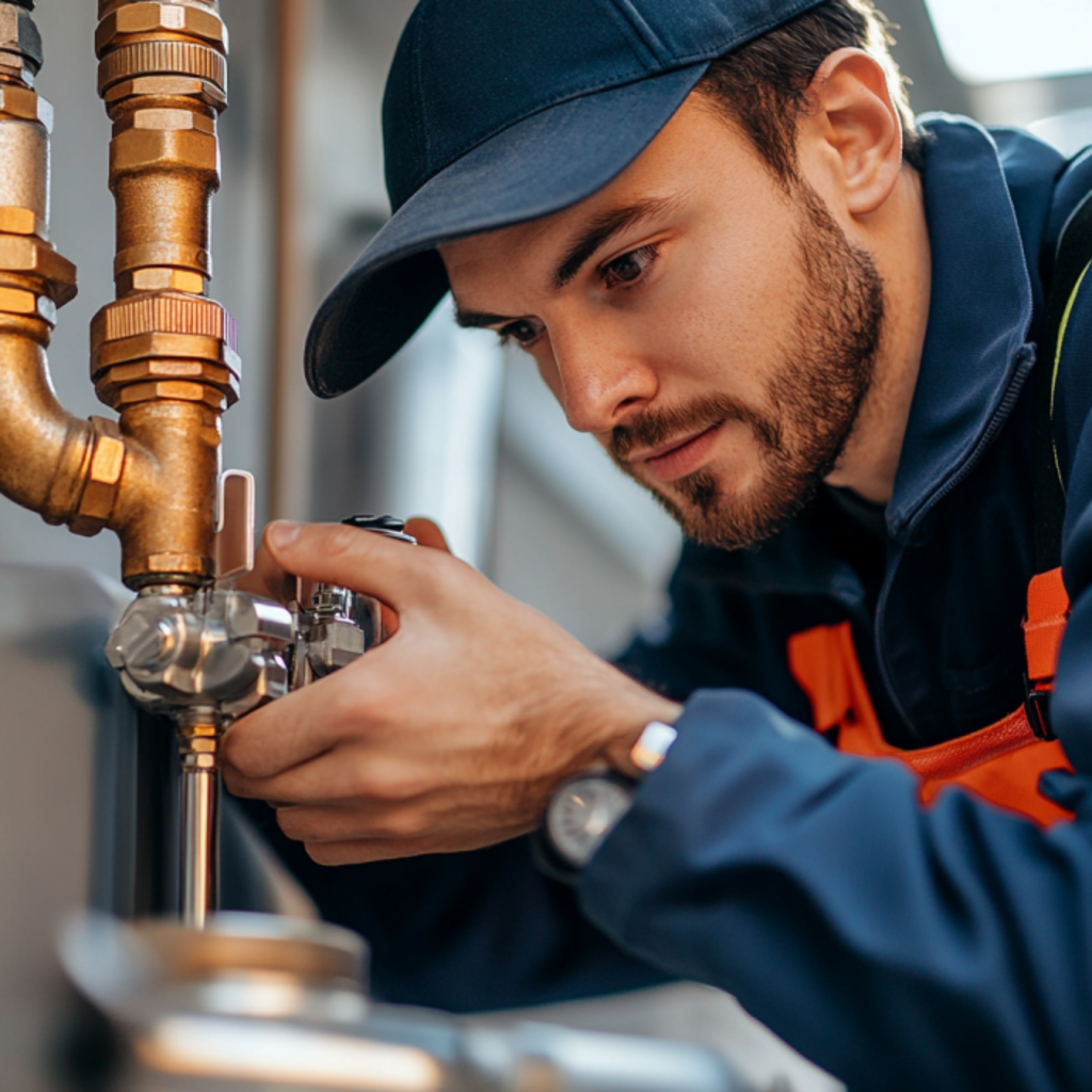 a professional giving plumbing tips for an home owner of USA