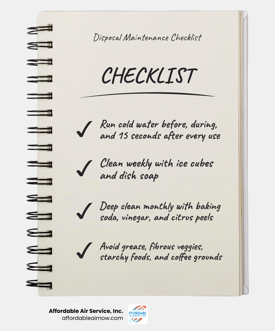Blog 6 The Homeowner’s Guide to a Happy and Healthy Garbage Disposal